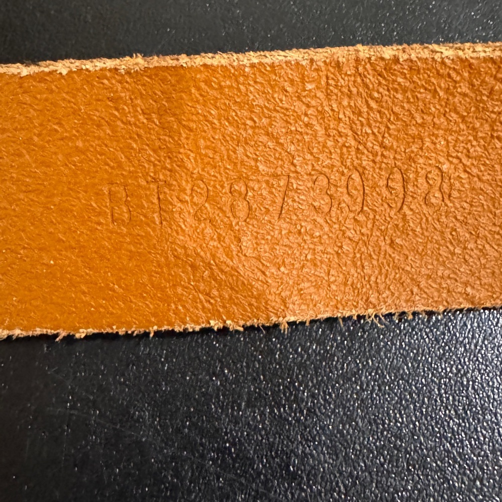 Fossil Multicolor Graphic Patchwork Leather Belt … - image 8